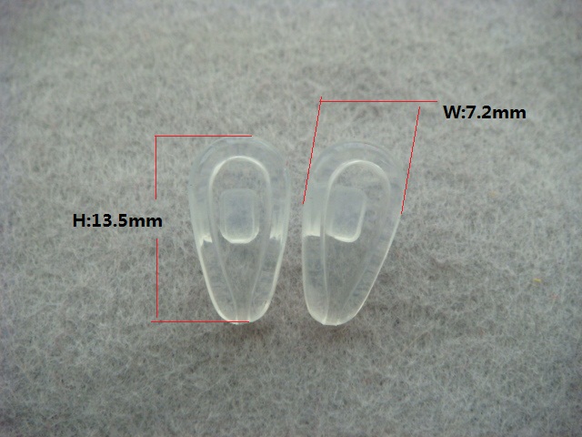 size of t2112 air active nose pads