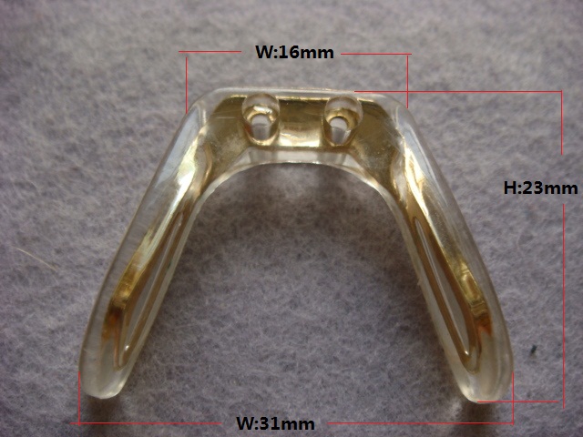 size of t2g227g golden silicone nose pads